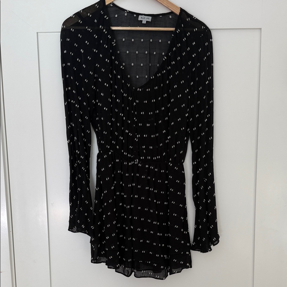 Bluelife Black Romper